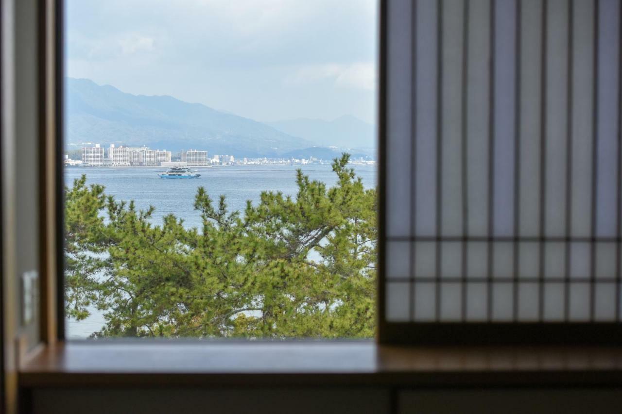 Miyajima Morinoyado Hotel Itsukushima Exterior foto